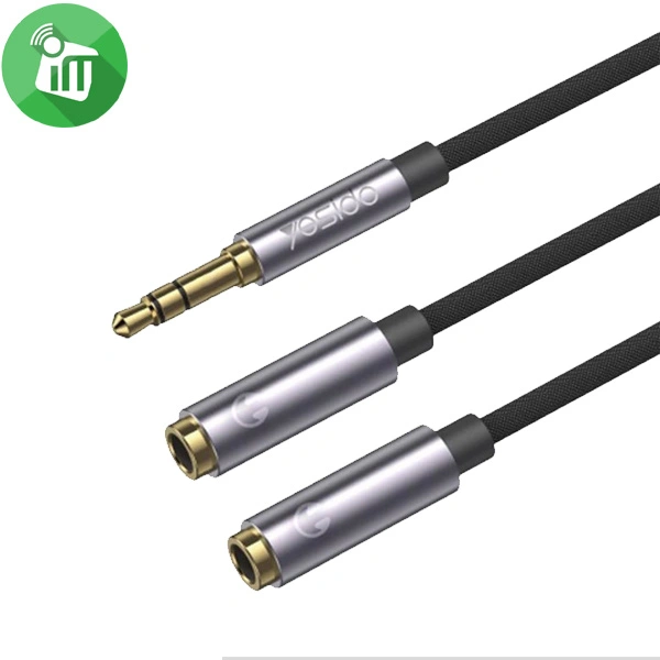 Yesido YAU27 3.5mm Male to Dual 3.5mm Female Audio Splitter