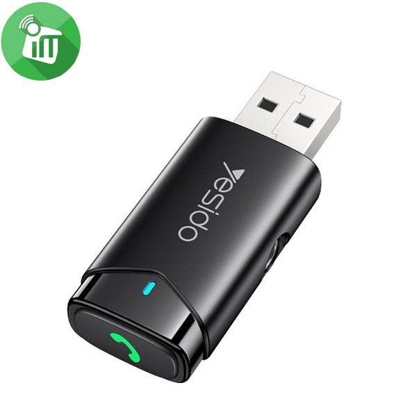 Yesido YAU40 USB Transmitter Wireless Aux Adapter Audio Receiver