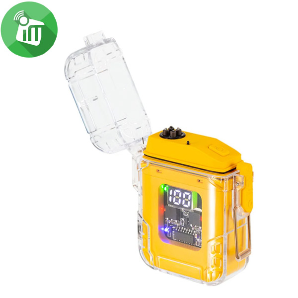 Arc Electric Lighter With LED Flashlight Rechargeable