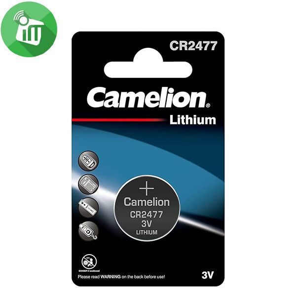 Camelion Lithium Battery CR2477 – 3V 1Pcs