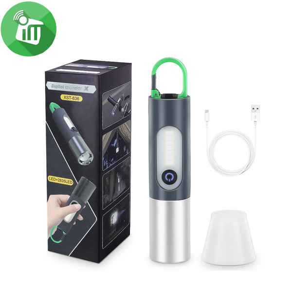 Digital Thunder XST-836 USB Rechargeable FlashLight
