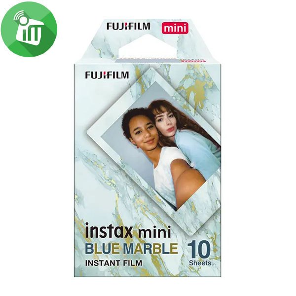 Fujifilm Instax Mini Blue Marble Film Single Pack