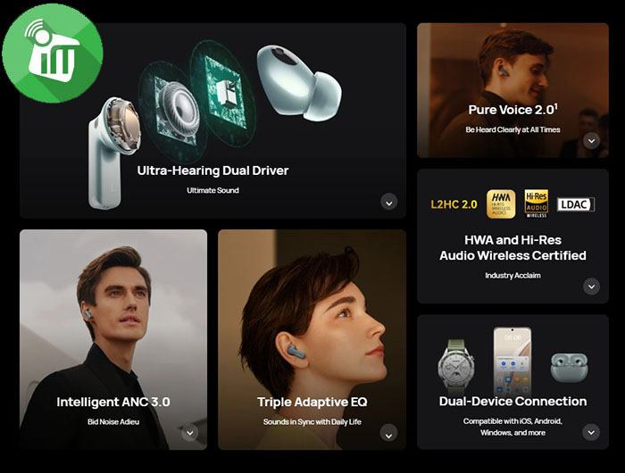 Huawei FreeBuds Pro 3 Wireless Earbuds