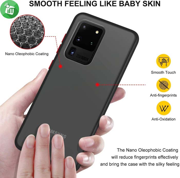 Hybrid Matte Hard Case Samsung Galaxy S20 Ultra
