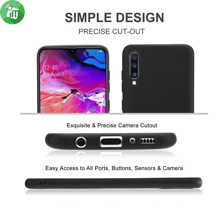 Matte Silicone TPU Case Samsung Galaxy A30sA50A50s