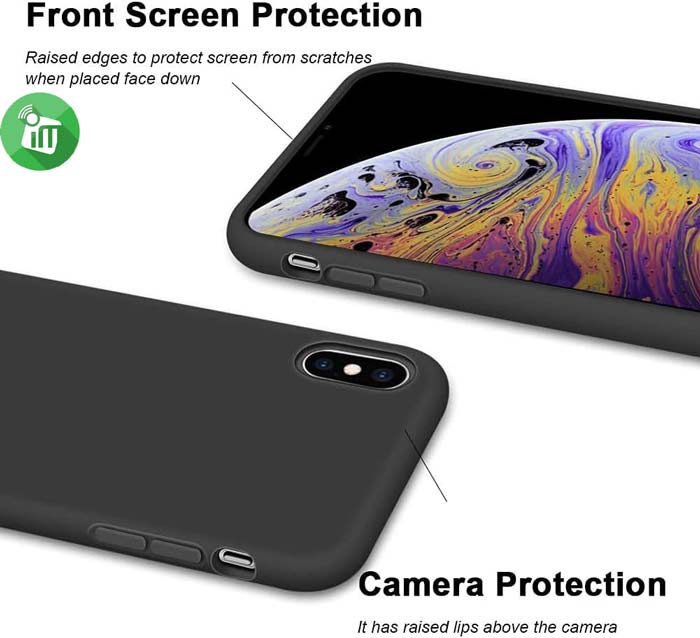 Matte Silicone TPU Case iphone XS Max