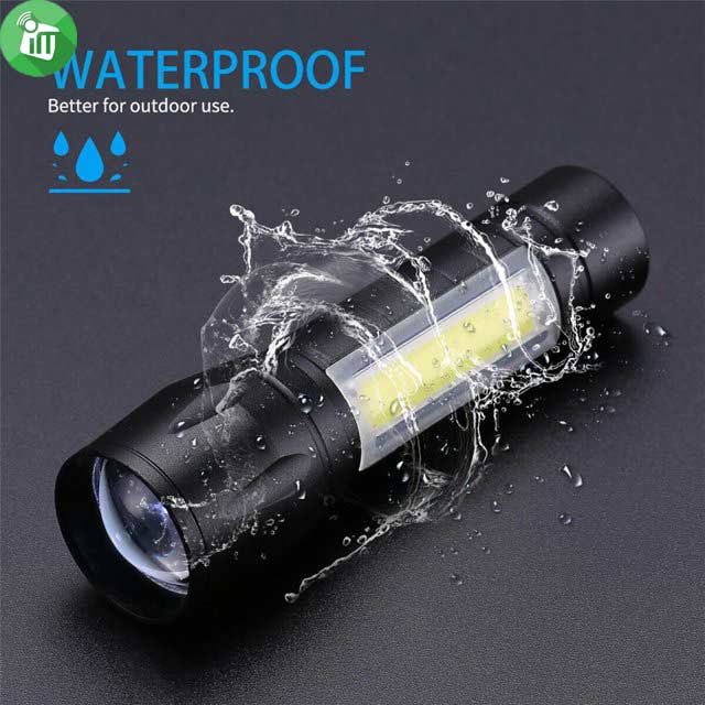 Mini 5X1 Portable USB Rechargeable FlashLight