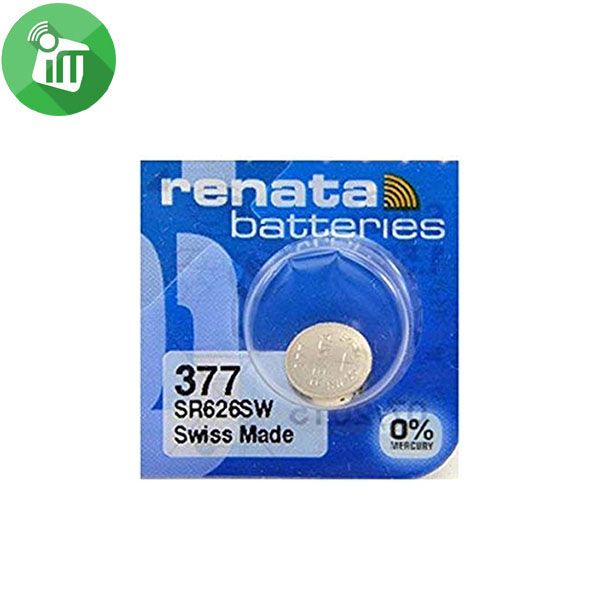 Renata Watch Batteries G4 377 / SR626SW - 1.55V 1Pcs