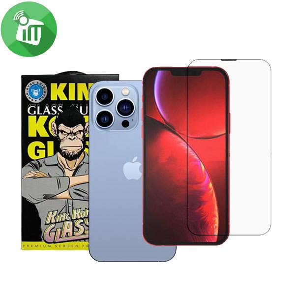 KingKong Full Glue HD Dustproof Glass Guard Screen iPhone 14 Plus/13 Pro Max