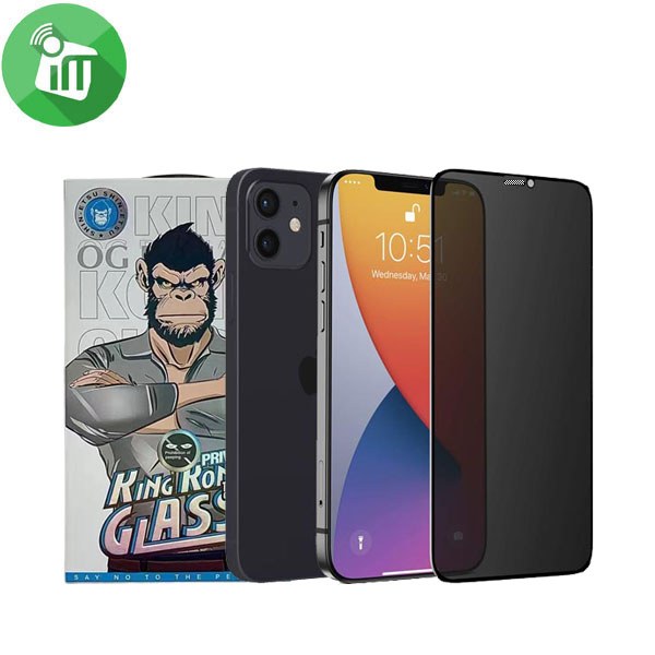 KingKong Full Glue Privacy HD Glass Guard Screen iPhone 11
