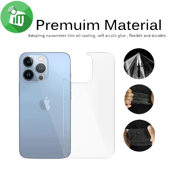 VMAX Invisible Film 5.0 Back TPU Screen Protector iPhone 14 Pro Max
