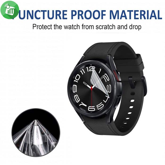 VMAX Invisible Film 5.0 TPU Screen Protector Samsung Galaxy Watch6 Classic (43mm)