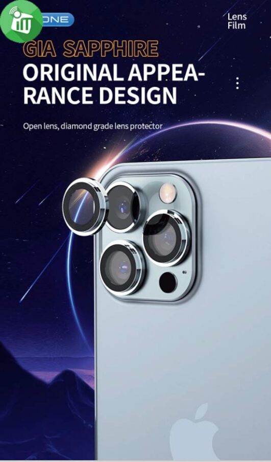 X.One Camera Armor Pro iPhone 1414 Plus GIA Certified Sapphire Lens Protector