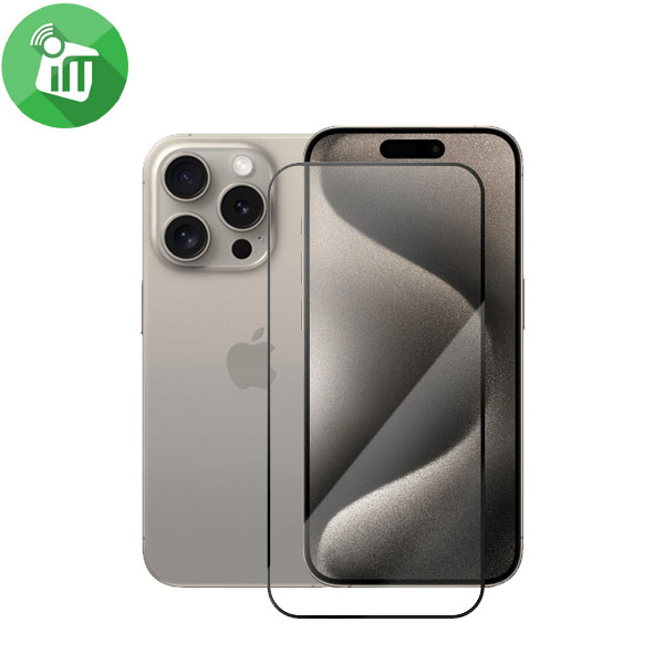Zagg Glass Elite Edge VisionGuard Screen Protector iPhone 15 Pro