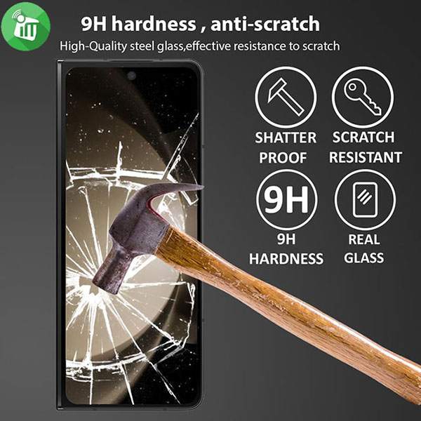 iScreen Glass 5D Full Glue Privacy Screen Protector Samsung Galaxy Z Fold5 5G
