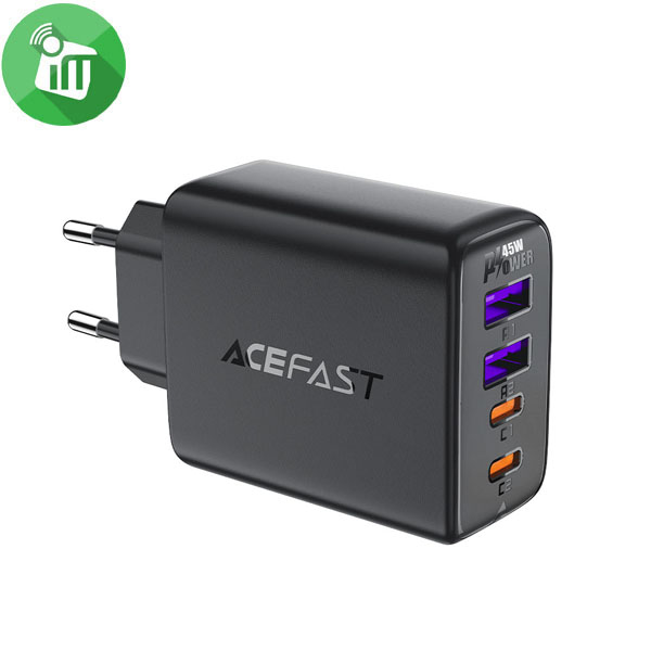 ACEFAST A61 PD 45W GaN 4 Port Fast Wall Charger
