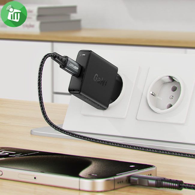 ACEFAST A65 PD 20W USB-C Ultra-thin Wall Charger
