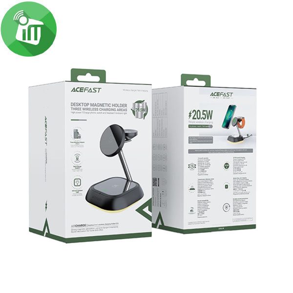 ACEFAST E16 Desktop 3-in-1 Wireless Charging Holder