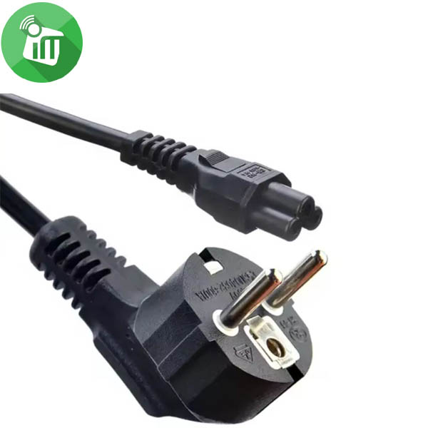 EU Schuko IEC C5 AC Power Cord 1.5mm Cable (1.5m)