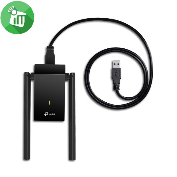 TP-Link AC1300 Dual Antennas High-Gain Wireless USB Adapter (Archer T4U Plus) - Image 2