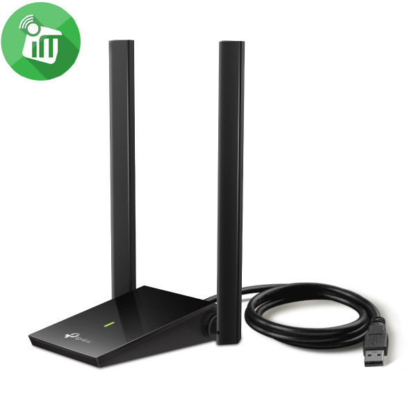 TP-Link AC1300 Dual Antennas High-Gain Wireless USB Adapter (Archer T4U Plus)