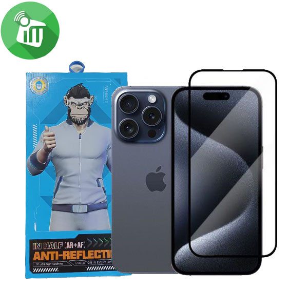iScreen Glass 5D Full Glue Screen Protector iPhone 15 Pro Max