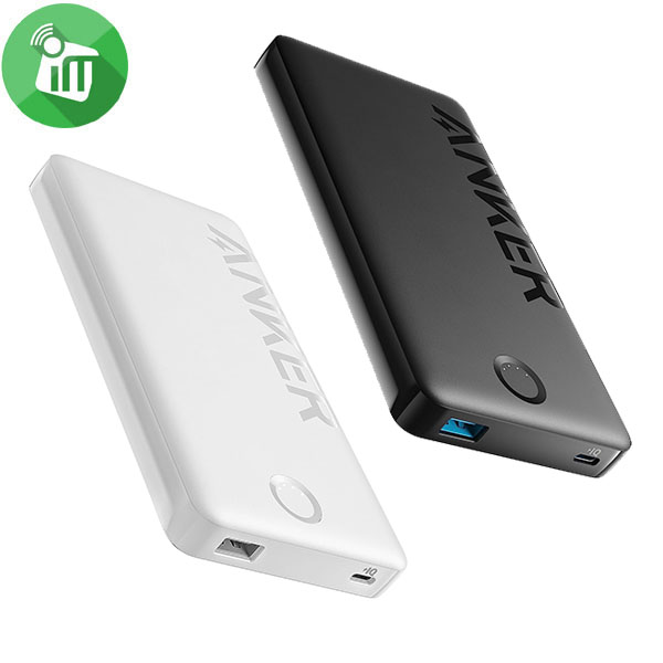 Anker 323 PowerCore PIQ 12W USB-C 10000mAh Power Bank (A1334)