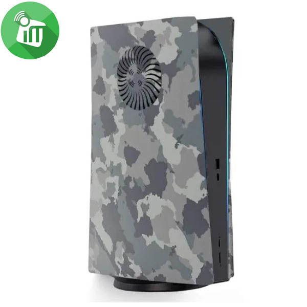 Camouflage Vent Heat PC Hard Case PS5 Console Disc Version - Image 2