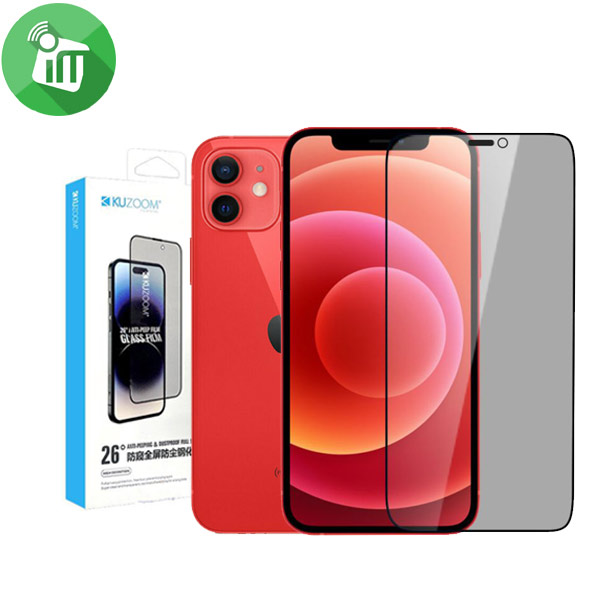 KuZoom 3D Privacy Glass Film Screen Protector iPhone 1212 Pro