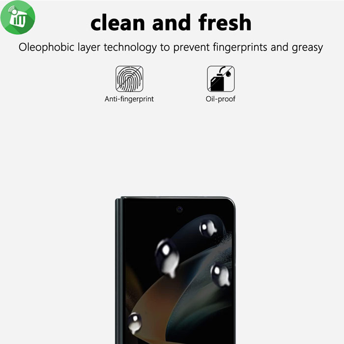 KuZoom 9D Privacy Glass Film Screen Protector Samsung Galaxy Z Fold4 5G