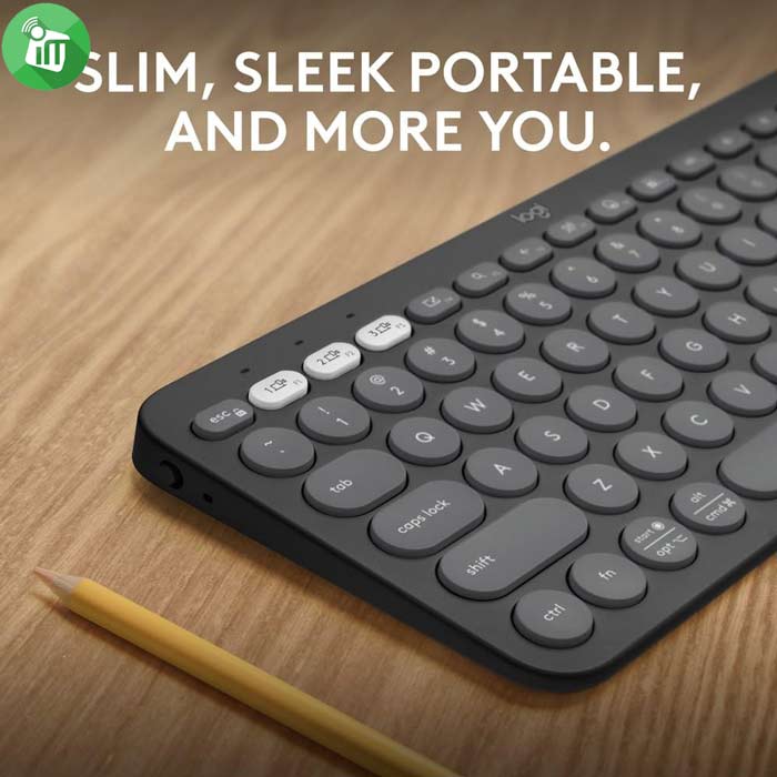 Logitech Pebble Keys 2 K380s Wireless Keyboard-AR