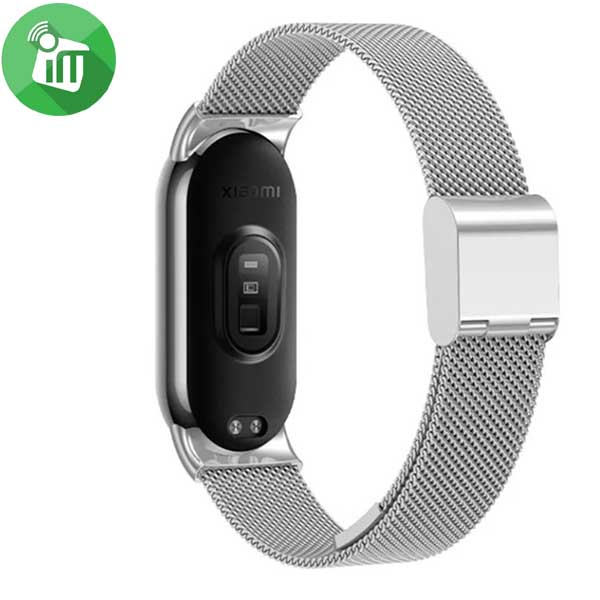 Milanese Loop With Adjustable Buckle Band Xiaomi Mi Band 8 - Image 4