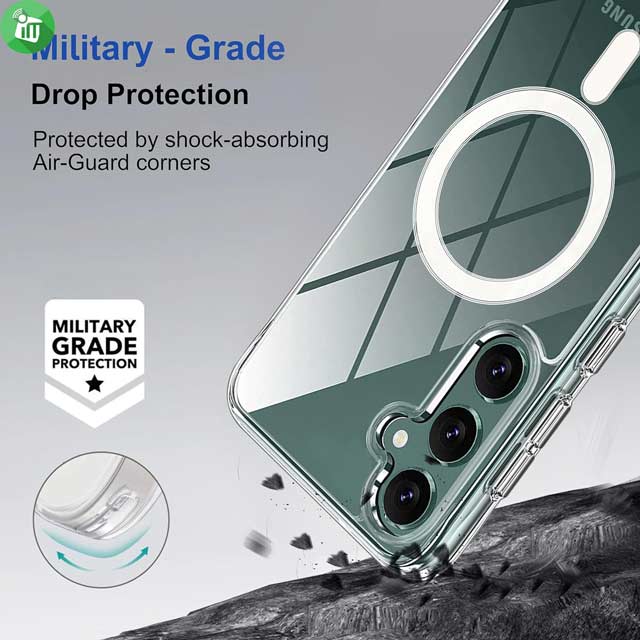 Mutural Ice Series MagSafe Crystal Hard Case Samsung Galaxy S24