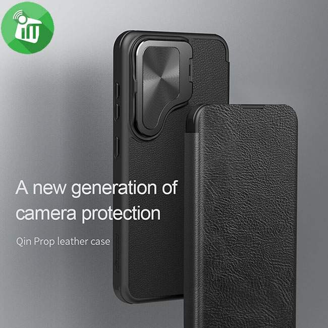 Nillkin Qin Prop Leather Case Samsung Galaxy S24