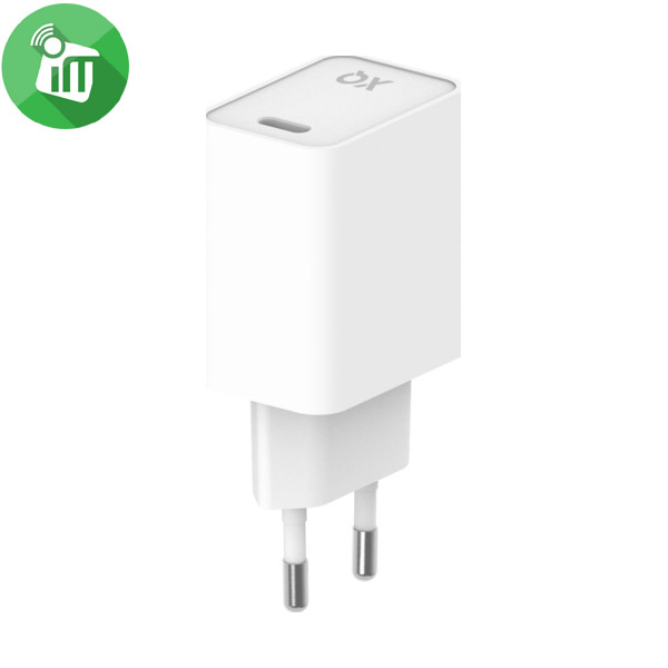 XQISIT 20W USB-C PD Fast Wall Charger (EU)