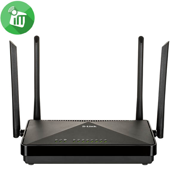 D-Link Dual Band Wireless AC1200 ADSL2+/VDSL2 Modem Router (DSL-245GE)