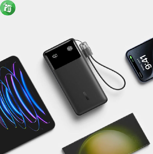 Anker A1384 200000mAh 30W Power Bank with USB-C Cable