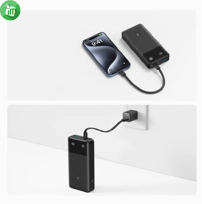 Anker A1384 200000mAh 30W Power Bank with USB-C Cable
