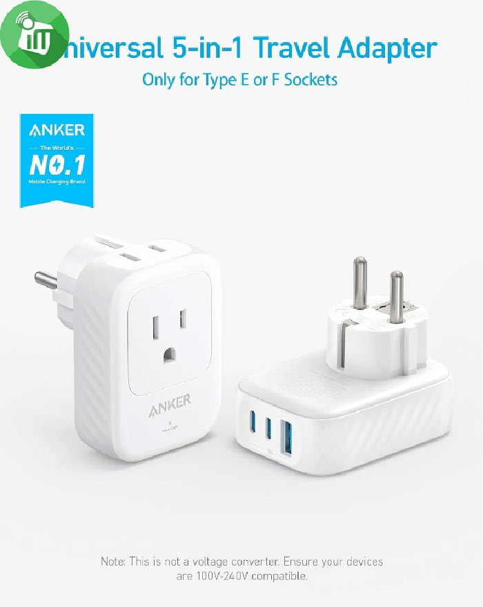 Anker A92A2 Wall Charger 5-in-1