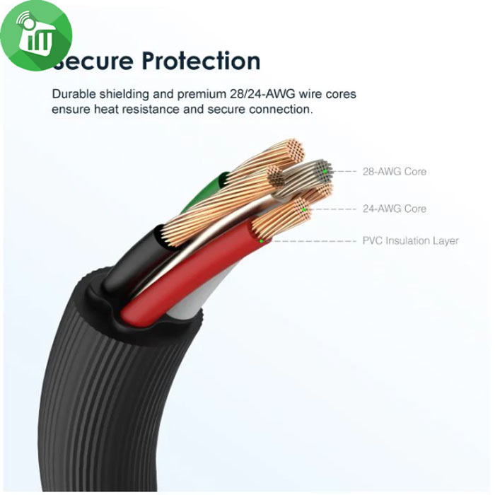 Oraimo Duraline 2 Series USB-A to Micro Cable 2A (1m)