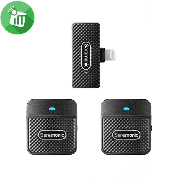Saramonic Blink100 B4 (2TX+RXDi) Wireless Microphone System (Lightning)