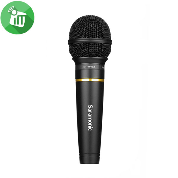 Saramonic SR-MV58 Cardioid Dynamic Vocal Microphone