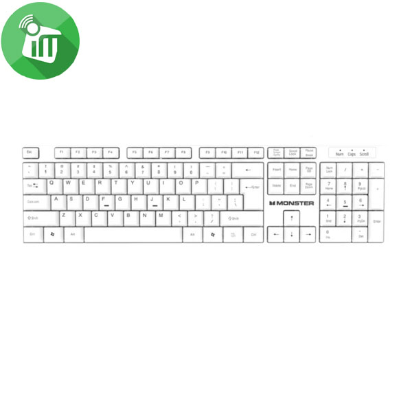 Monster Airmars KM1 Wired Keyboard