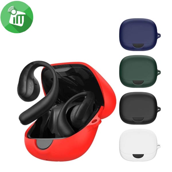 Pod Pocket Silicone Cover Anker Soundcore AeroFit Pro With Keychain
