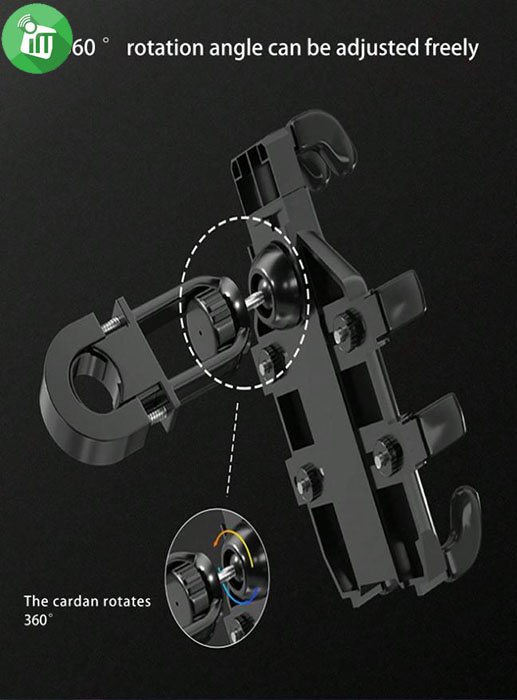 Shock Absorber Bracket Bicycle Phone (WK-66)