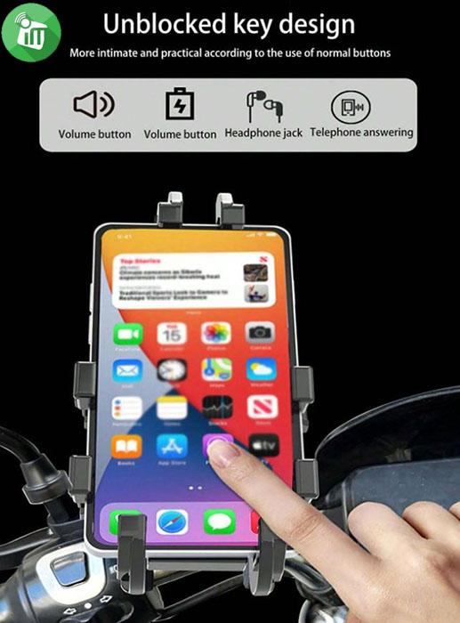 Shock Absorber Bracket Bicycle Phone (WK-66)