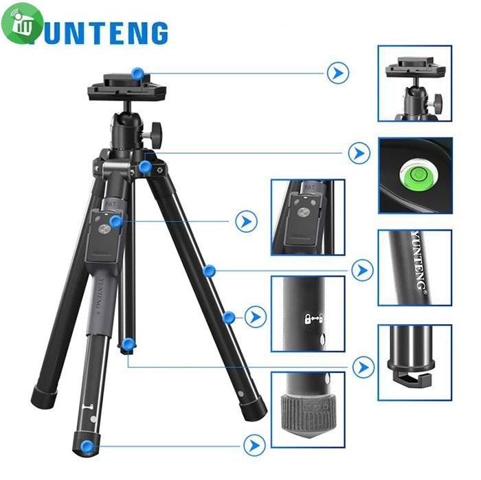 Yunteng UT-360 Wireless Professional Tripod (138cm)