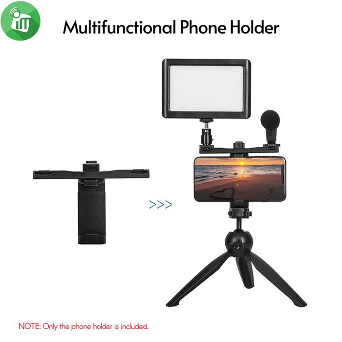 Yunteng VCT-300 Clip Interface Microphone Fill Light Bracket