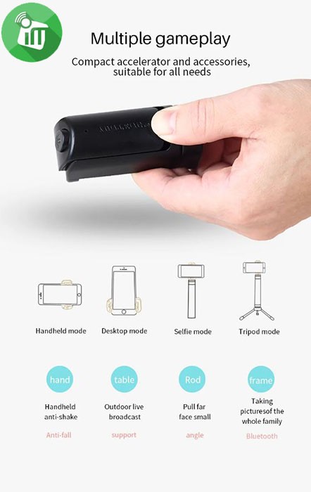 Yunteng VCT-3281 Bluetooth Remote Phone Holder