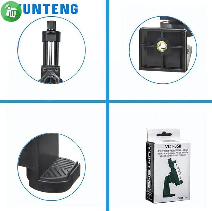 Yunteng VCT-358 Rotation Adjustable Phone Holder